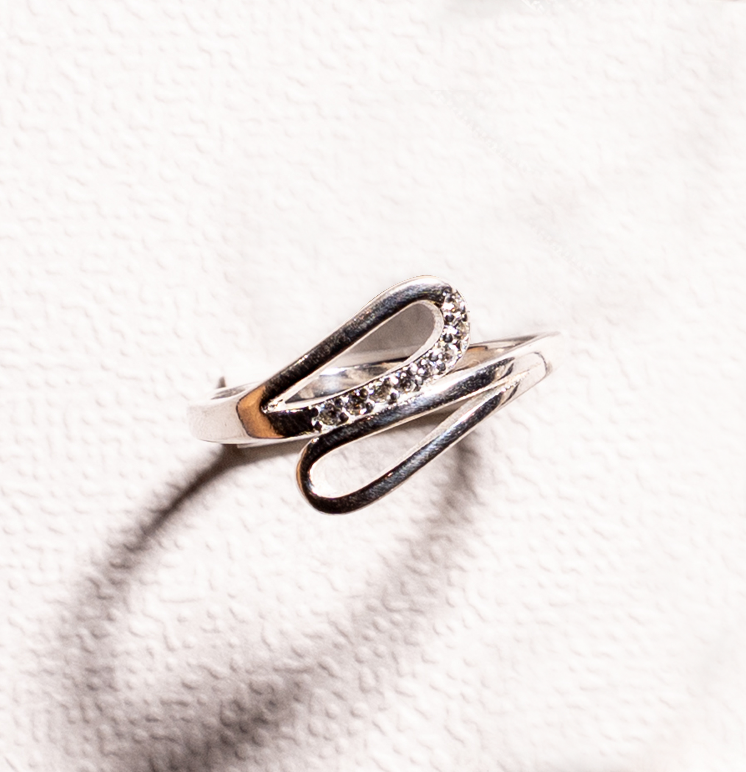 Anillo Doble Línea Minimal