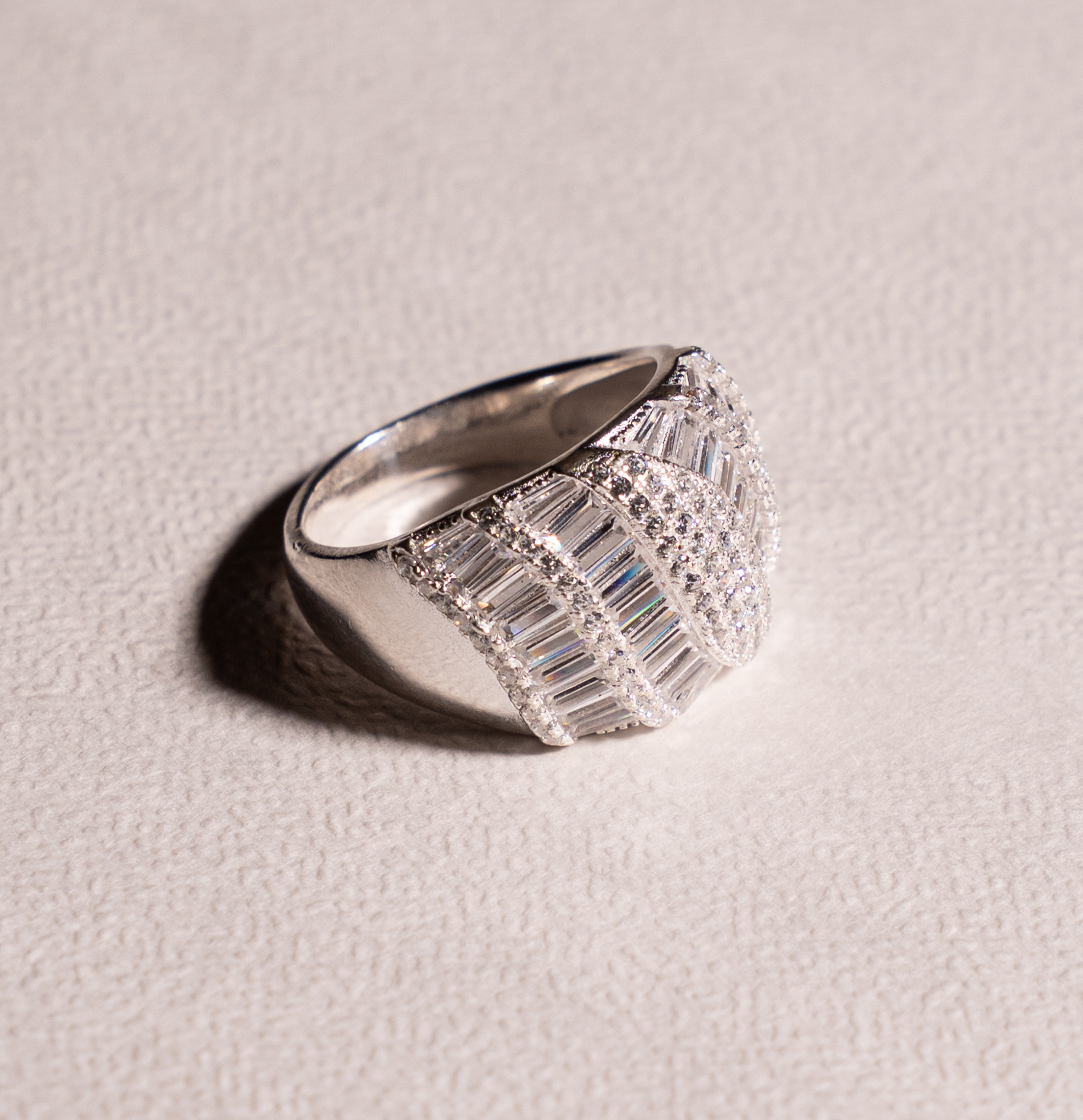 Anillo Brillo Vertical